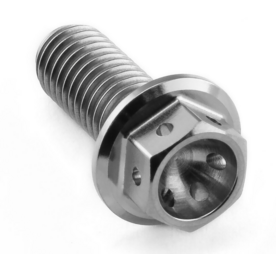 Pro-Bolt Titanium geflensde zeskantkop M8x(1.25mm)x20mm Race Spec