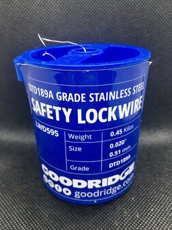 Goodridge borgdraad 0,51MM 450GR