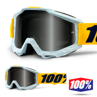 100% The Accuri CROSSBRIL Athleto Silver lens