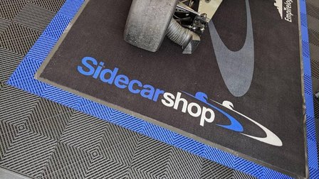 Sidecarshop milieumat 180cm X 350cm