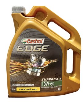 Castrol Edge Supercar 10W-60 5L