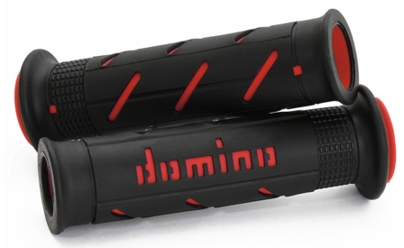 Domino Grip A250 Dual Comp Soft (zwart/rood)