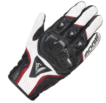 Moge Racing Handschoenen Ademend (zwart/wit/rood)