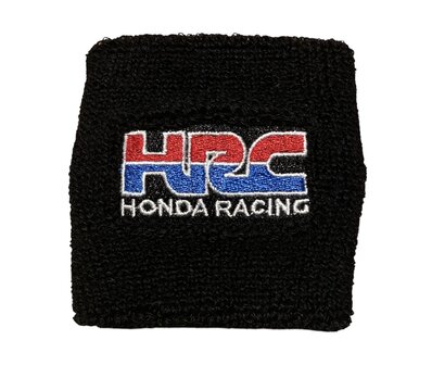 HRC Honda Racing brake reservoir sock (zwart)
