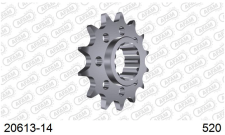 AFAM sprocket front 14T Honda CBR 600cc PC 40 (520 convers)