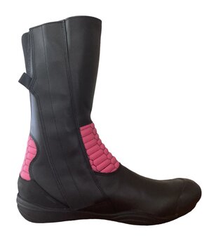 Daytona zijspan laarzen (zwart/roze)