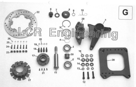 Sidecarshop wielmoer LCR/ARS (F6/G6/H30)