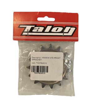 Talon sprocket front TG578 15T Yamaha R6 1999-2024 (520 convers)