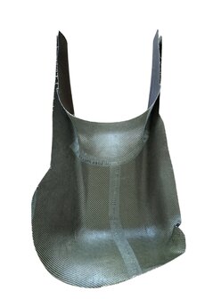 Ged fairing top grote airbox (zwart)