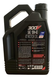 MOTUL 300V 4T Factory Line wegrace 10W40 motorolie 4L