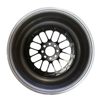 Zijspanwiel compleet Sidecarshop/BBS