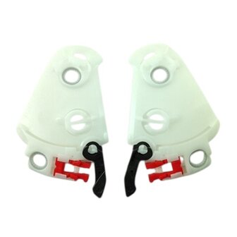Arai SAI-BASE PLATE Set White Part NO. 022258