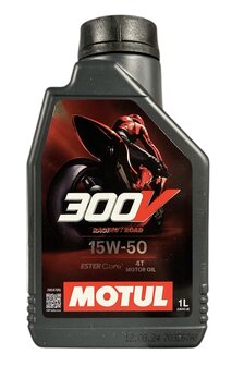 MOTUL 300V 4T Factory Line wegrace 15W50 motorolie - 1&nbsp;Liter