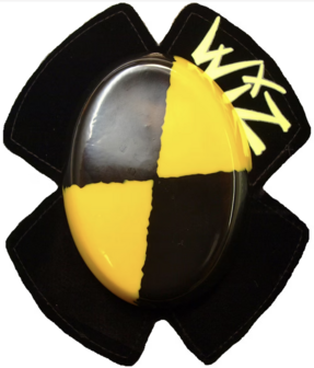WIZ kont slider Crash Test Dummies (zwart/geel)