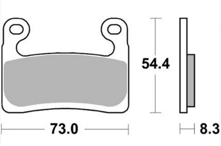 AP Racing Remblokken LMP560 SF