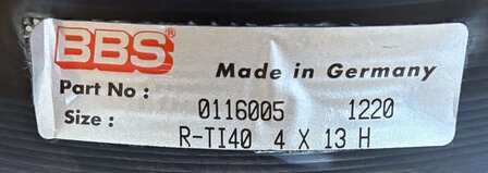 BBS Velgdeel binnen 4.0 x 13'' zwart gebruikt (1)