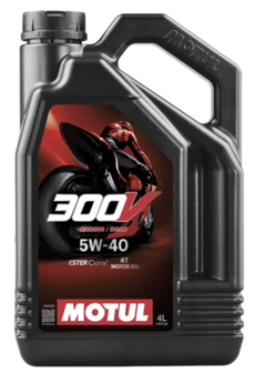 MOTUL 300V 4T Factory Line wegrace 5W40 motorolie 4&nbsp;Liter
