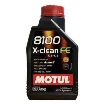 MOTUL 8100 X-clean FE C2/C3 5W30 1L