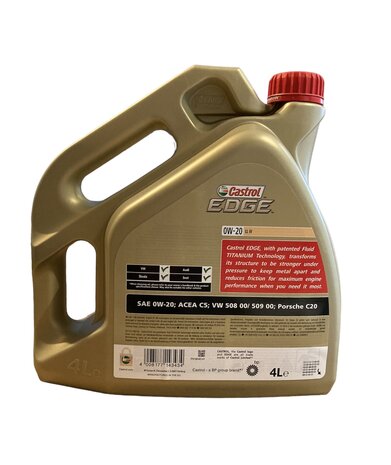 Castrol Edge 0W-20 LL IV 4L