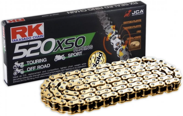 RK 520XSO RX-Ring Chain (Goud)