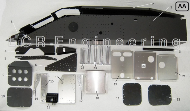 LCR chassis onderdeel (AA1)