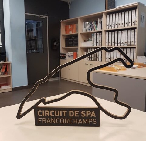 Houten racecircuit Spa Francorchamps