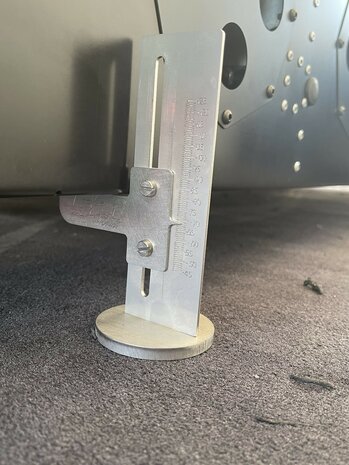 Instelgereedschap rijhoogte