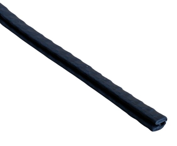 Chassis rubber PVC Kantafwerkprofiel (1 meter)