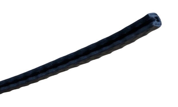 Chassis rubber PVC Kantafwerkprofiel (1 meter)