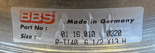 BBS Velgdeel binnen 6.5 x 13'' B-keuze (1)
