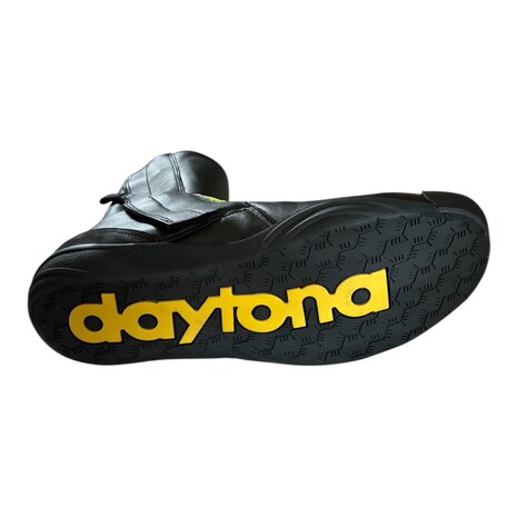 Daytona zijspan laarzen (zwart/neon geel)