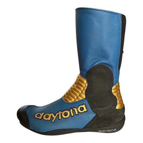 Daytona zijspan laarzen (blauw/goud)