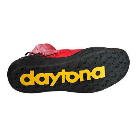 Daytona zijspan laarzen (rood/goud)