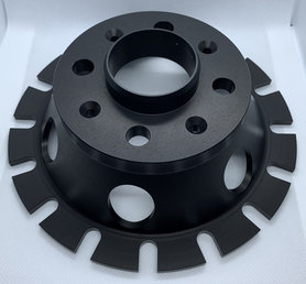 Sidecarshop ARS Brake Bell achter 70/75 vliegtuig aluminium 