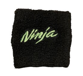 Kawasaki brake reservoir sock (zwart/groen)