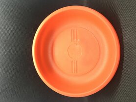 Magneetbak rond (rood)