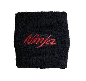 Kawasaki brake reservoir sock (zwart/rood)