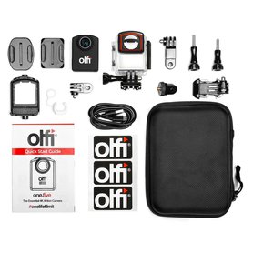 OLFI ONE.FIVE BLACK 4K ACTION CAMERA (2ND GEN)